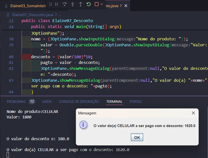 Projetos na Linguagem Java